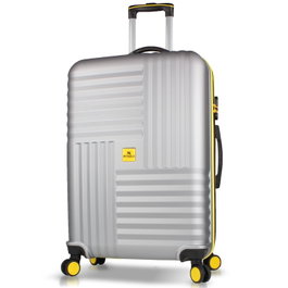 Zoozie Bags Maleta Gris Gran Tamaño